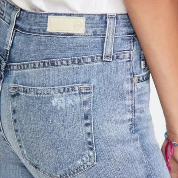 AG Jodi Crop Jeans Adriano Goldschmied high rise slim flare crop - Picture 7 of 10